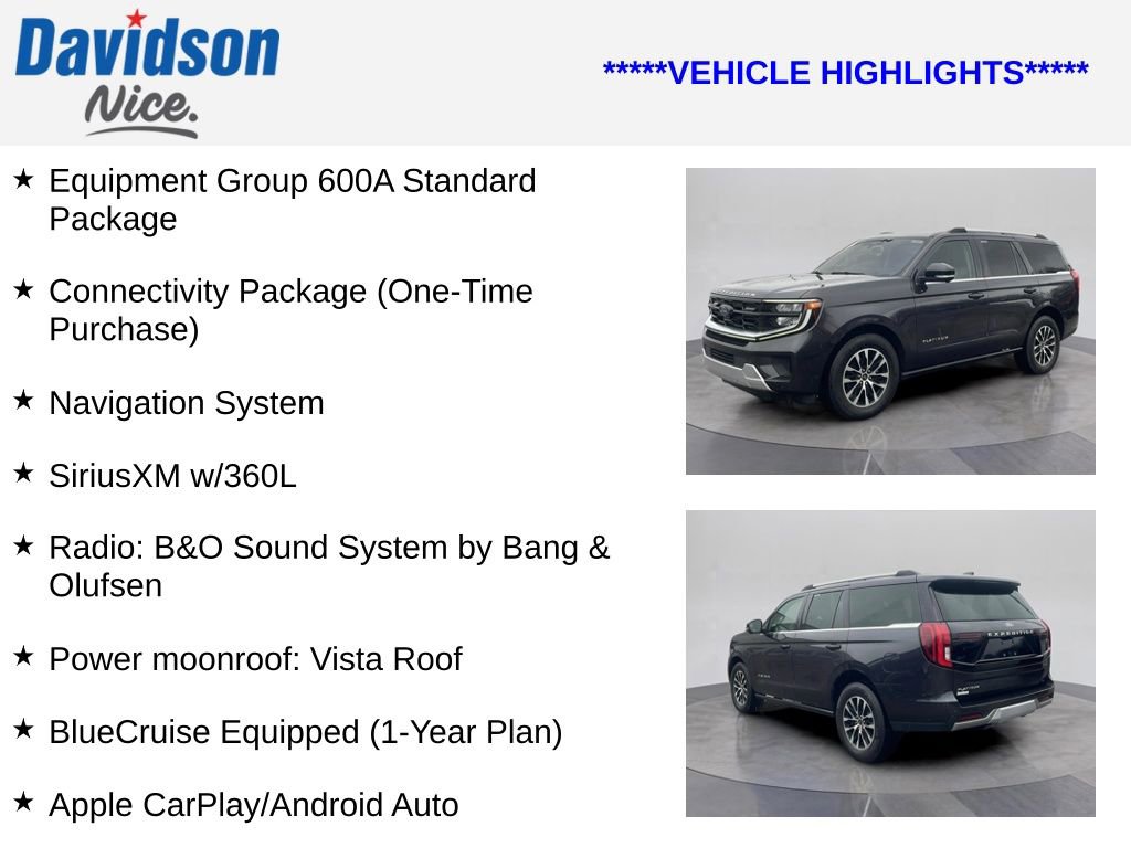 Certified 2025 Ford Expedition Platinum image 4