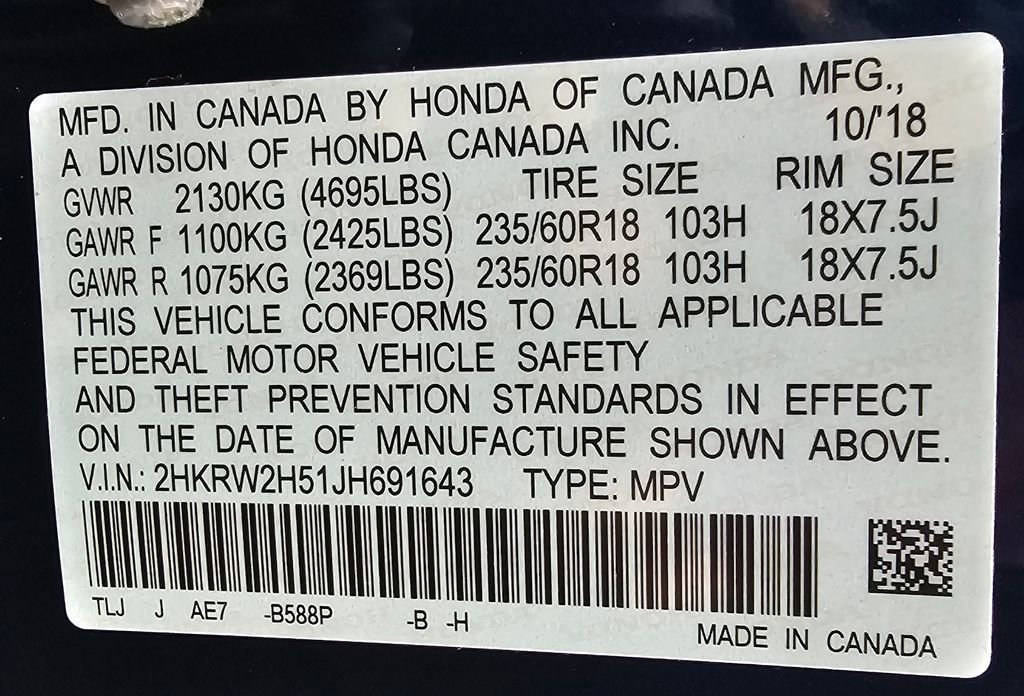 Used 2018 Honda CR-V EX image 25