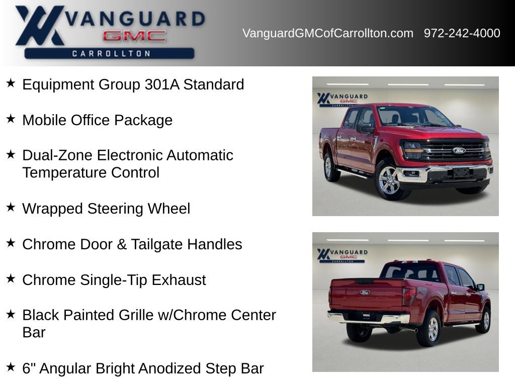 Used 2025 Ford F150 XLT w/ Equipment Group 301A Standard AWD/4WD image 6
