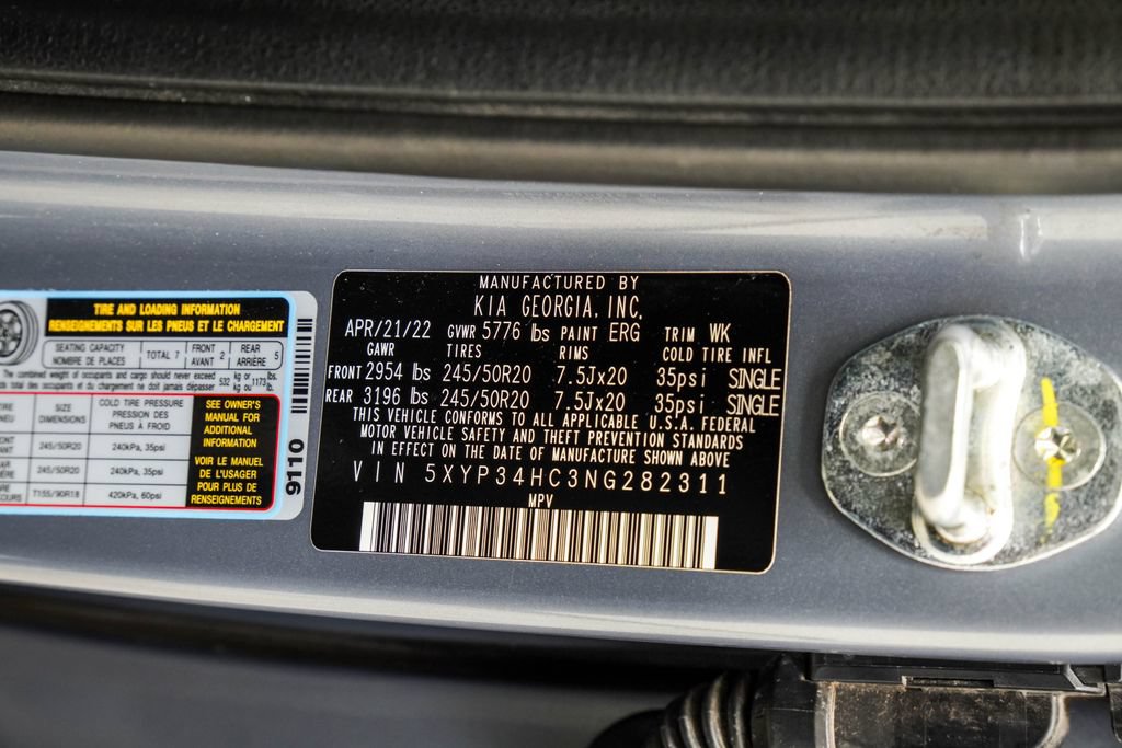 Used 2022 Kia Telluride EX w/ EX Premium Package FWD image 48