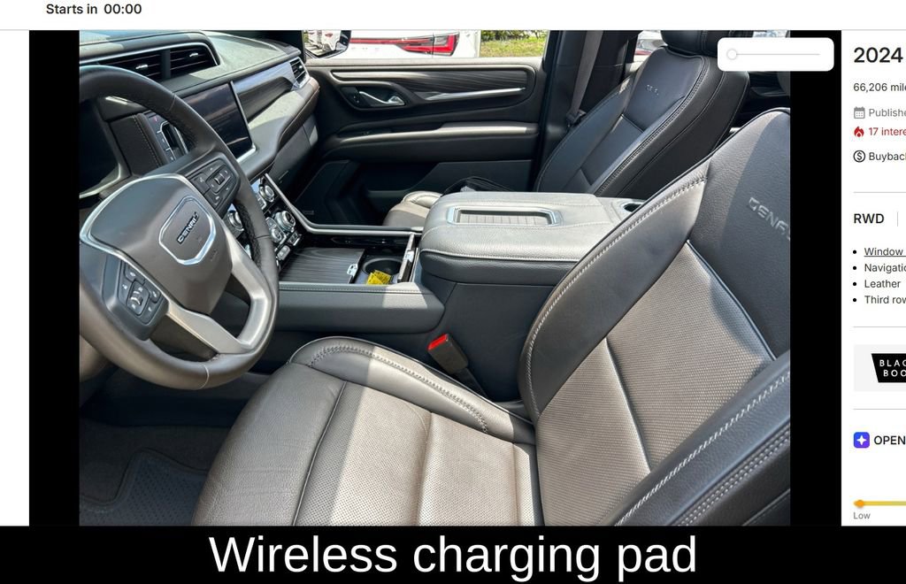 Used 2024 GMC Yukon XL Denali RWD image 3