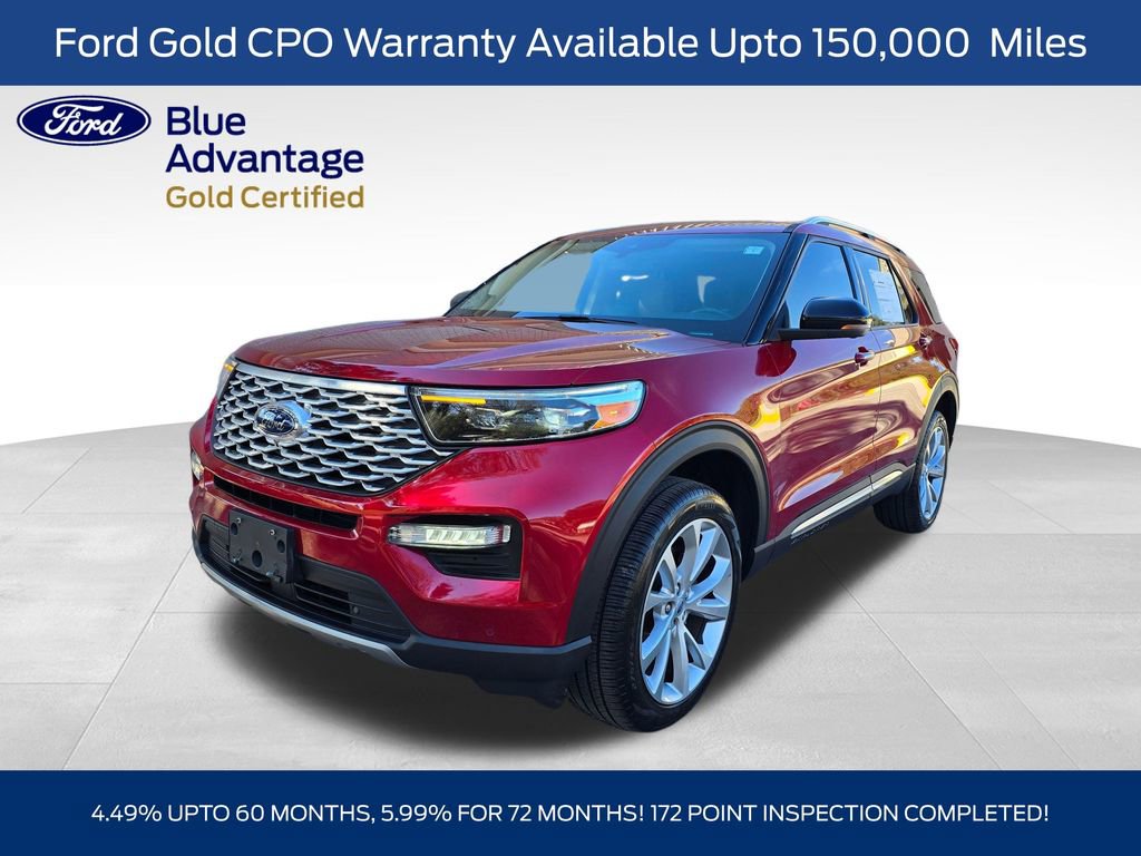 Certified 2022 Ford Explorer Platinum w/ Equipment Group 601A