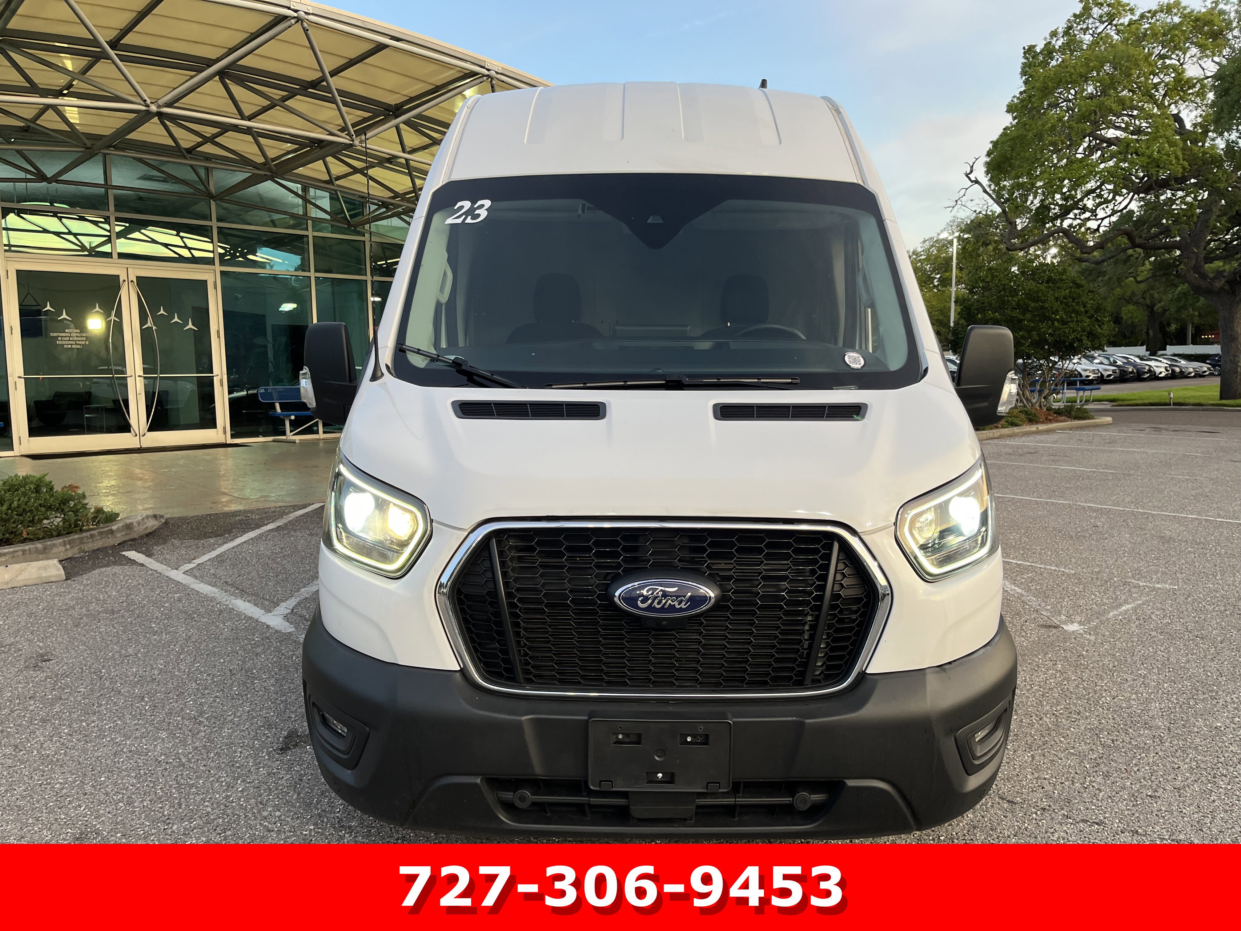 Used 2023 Ford Transit 350 148 High Roof AWD w/ Upfitter Package image 11