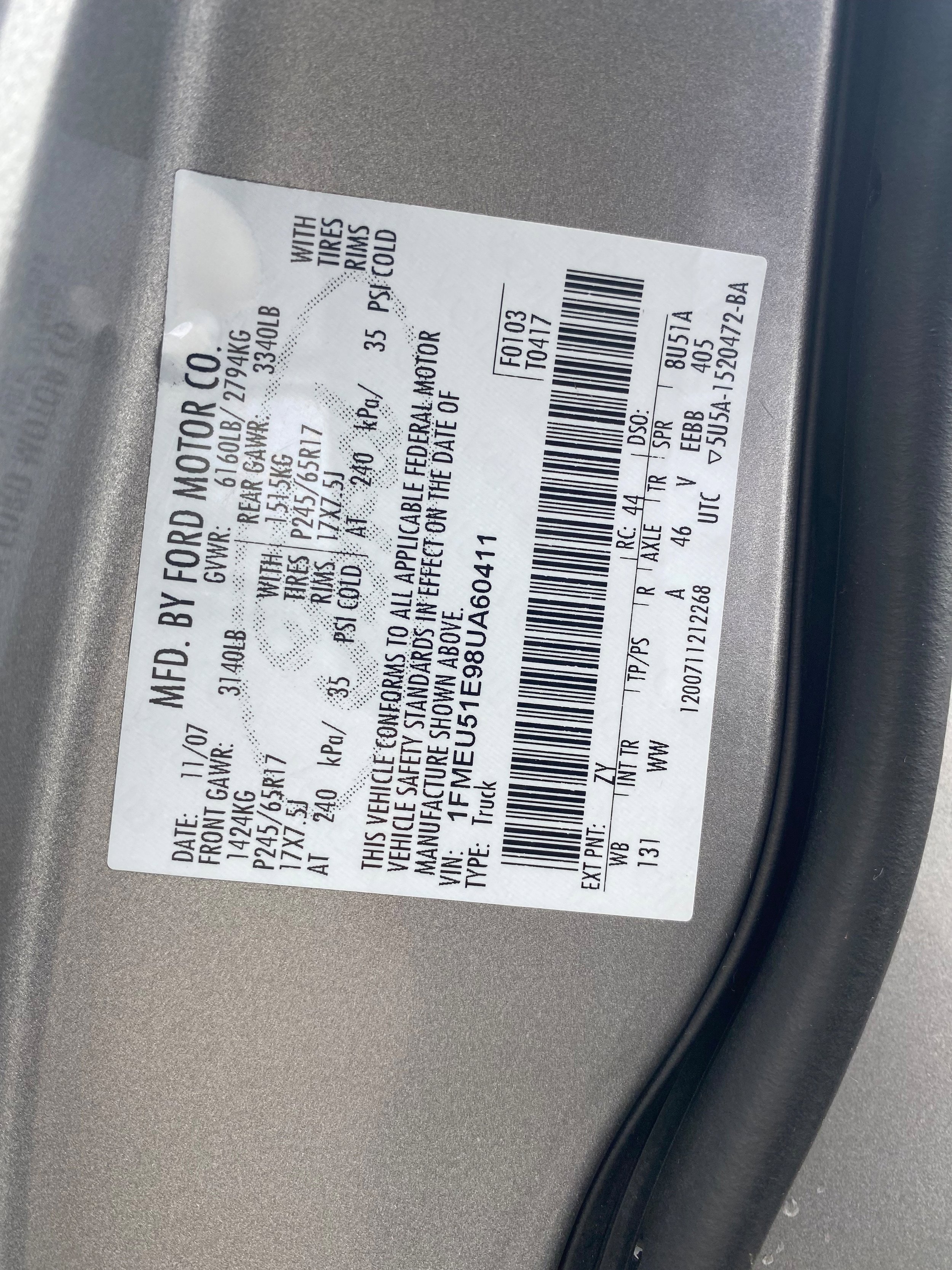 Used 2008 Ford Explorer Sport Trac XLT AWD/4WD image 19