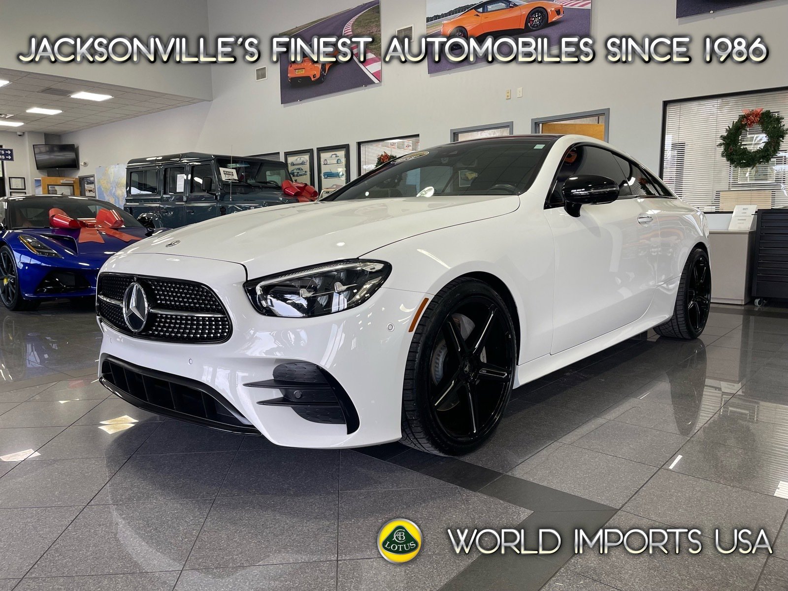 Used 2023 Mercedes-Benz E 450 Coupe w/ AMG Line image 1