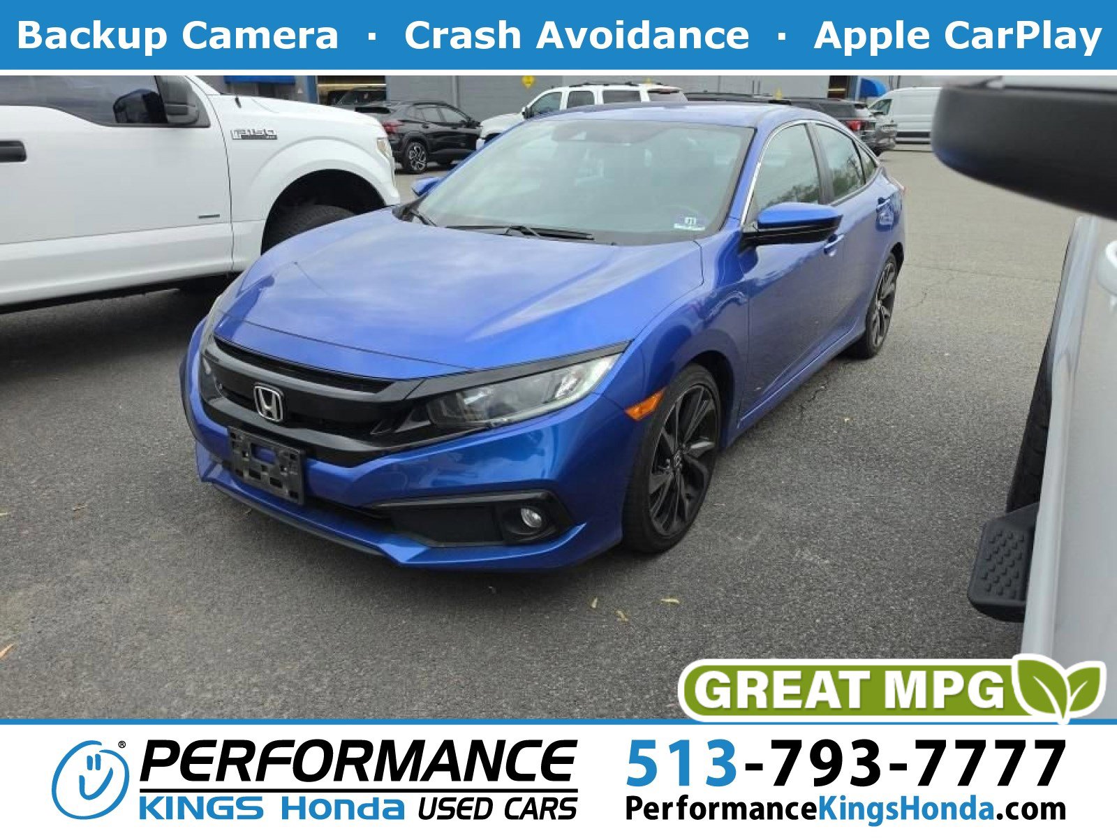 Used 2019 Honda Civic Sport