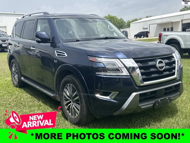 Used 2022 Nissan Armada SL w/ Captain's Chairs Package AWD/4WD image 1