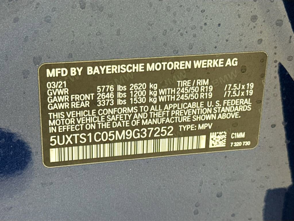 Used 2021 BMW X3 xDrive30e w/ Executive Package AWD/4WD image 34