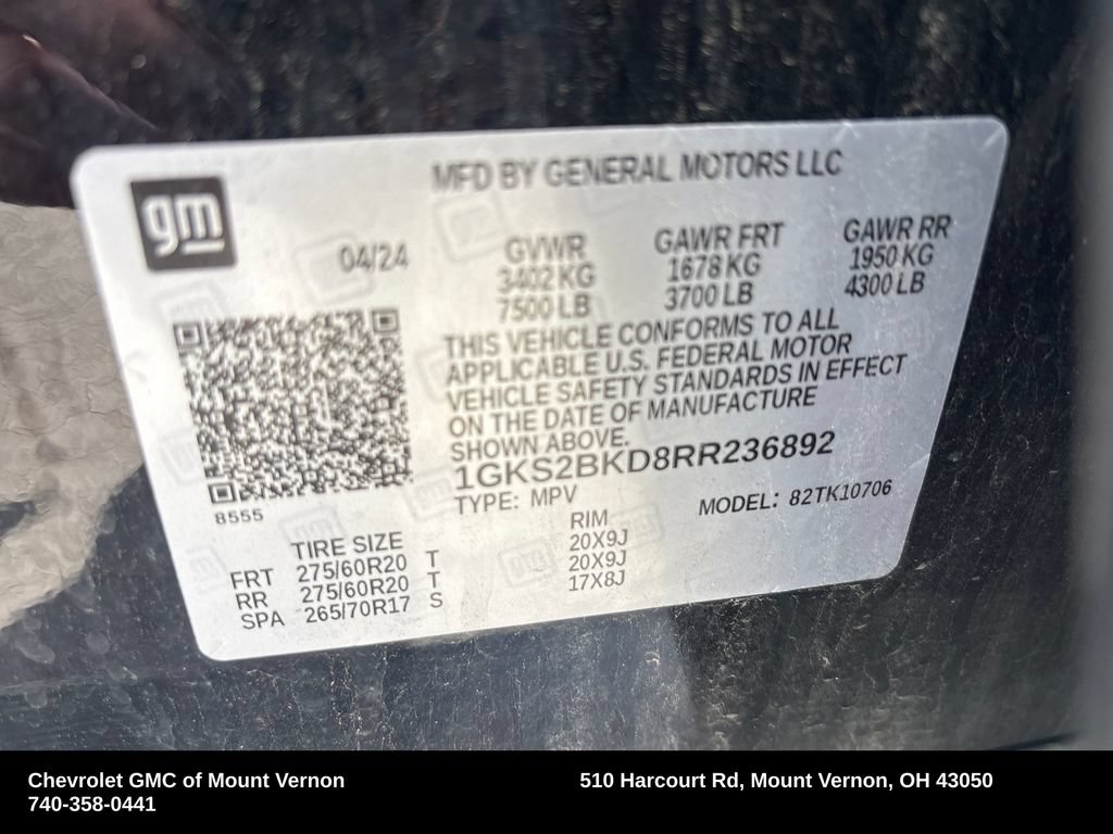 Used 2024 GMC Yukon SLT AWD/4WD image 31