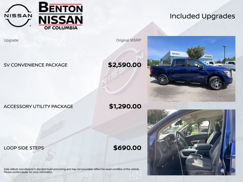 Used 2024 Nissan Titan SV w/ SV Convenience Package AWD/4WD image 6