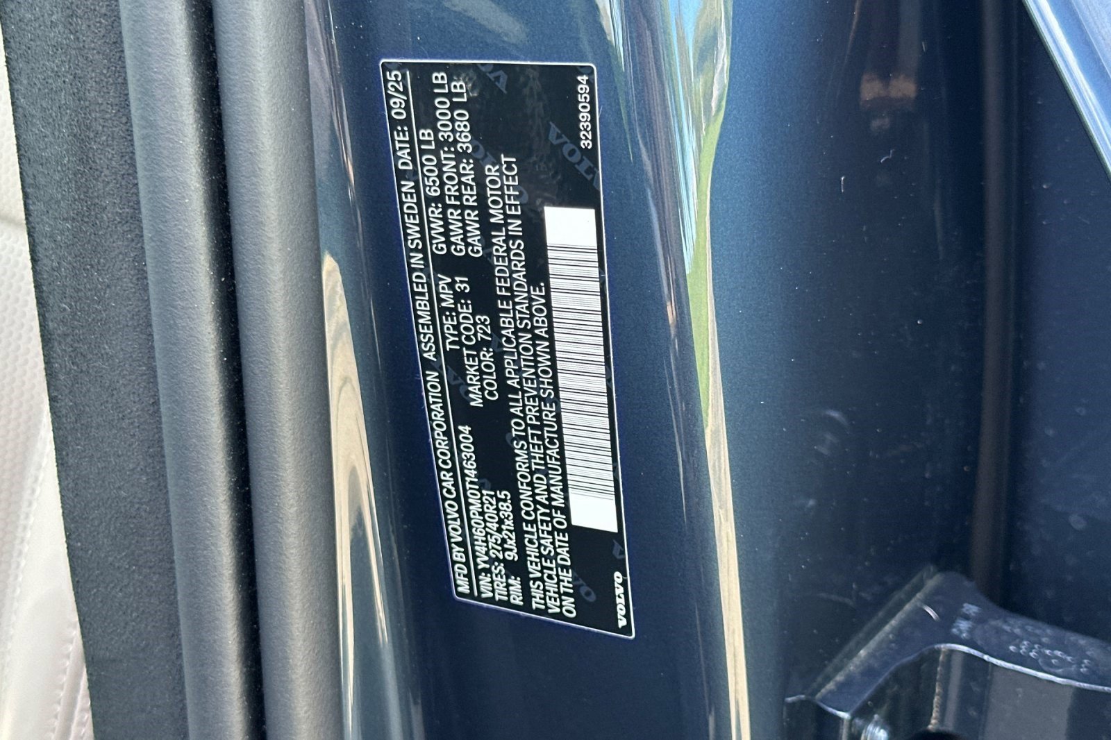 Used 2026 Volvo XC90 T8 Ultra w/ Lounge Package image 41