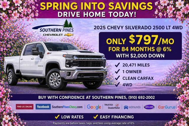 Used 2025 Chevrolet Silverado 2500 LT w/ Convenience Package AWD/4WD image 2