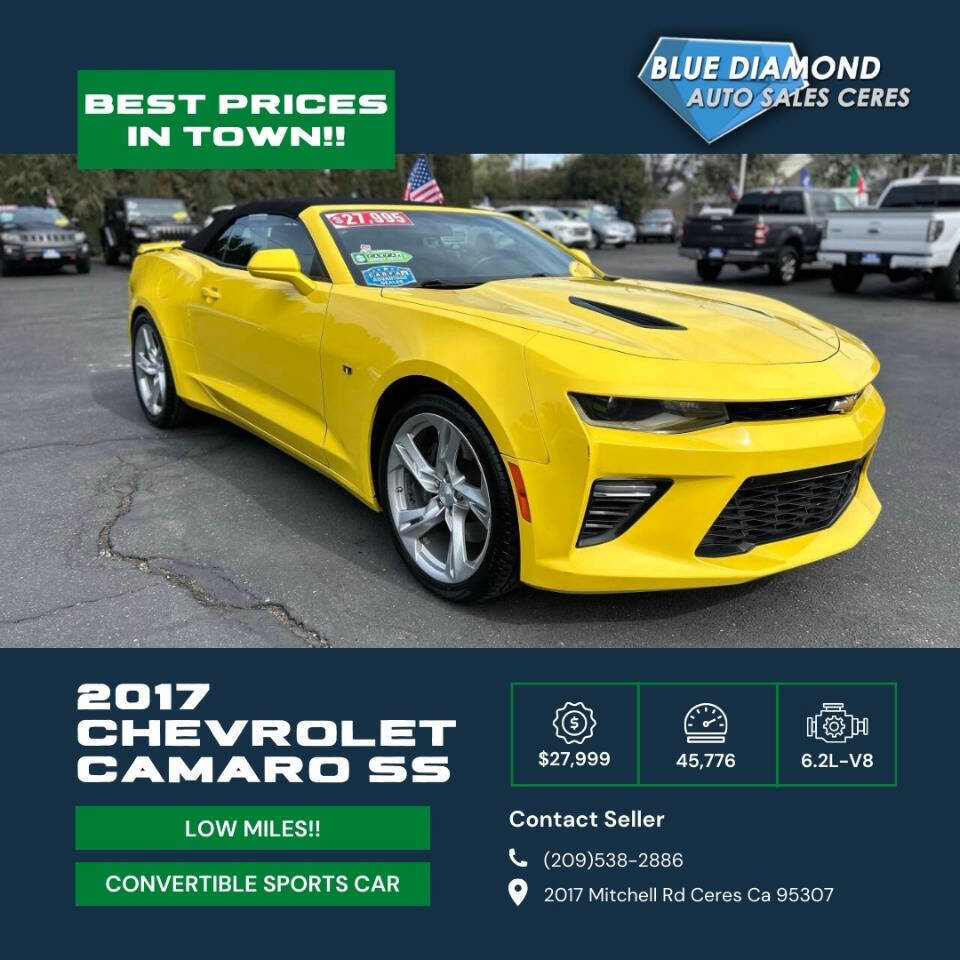 Used 2017 Chevrolet Camaro SS image 1