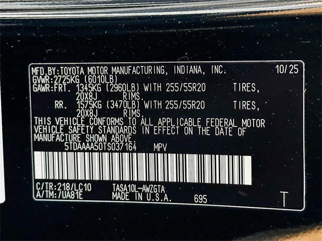 New 2026 Toyota Grand Highlander Limited image 25