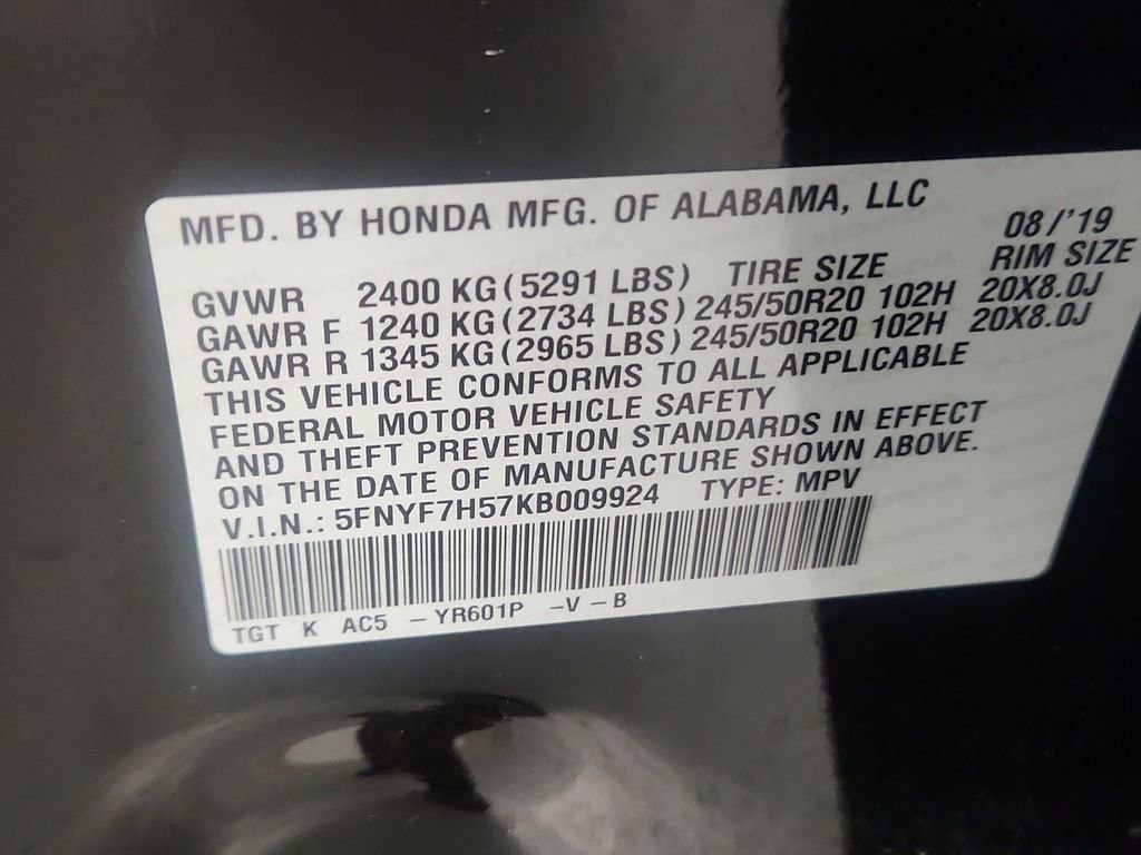 Used 2019 Honda Passport EX-L image 34