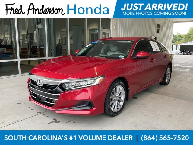 Certified 2022 Honda Accord LX
