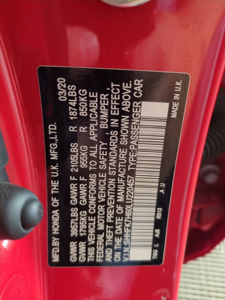 Used 2020 Honda Civic EX image 32