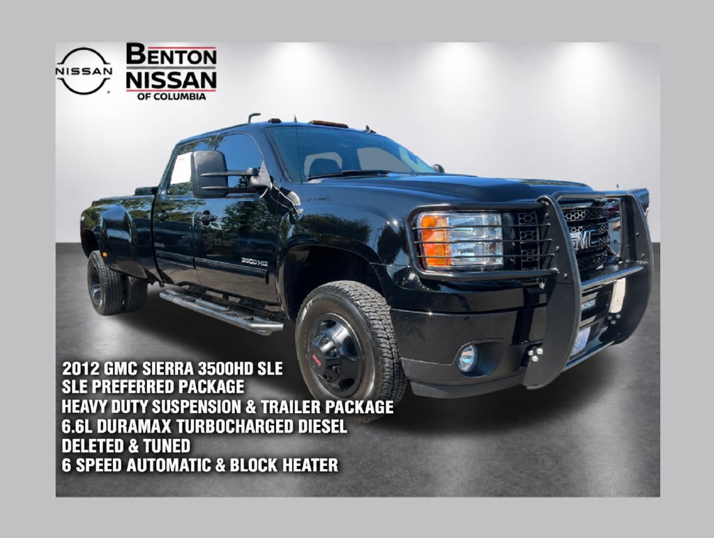Used 2012 GMC Sierra 3500 SLE w/ SLE Preferred Package