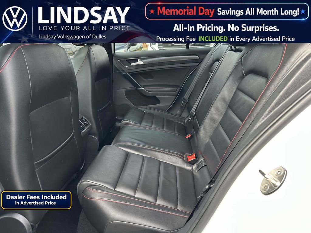 Used 2018 Volkswagen GTI SE w/ SE Leather Package FWD image 14