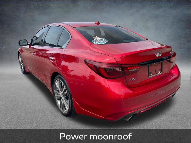 Certified 2023 INFINITI Q50 Sensory w/ All Weather Package AWD/4WD image 7