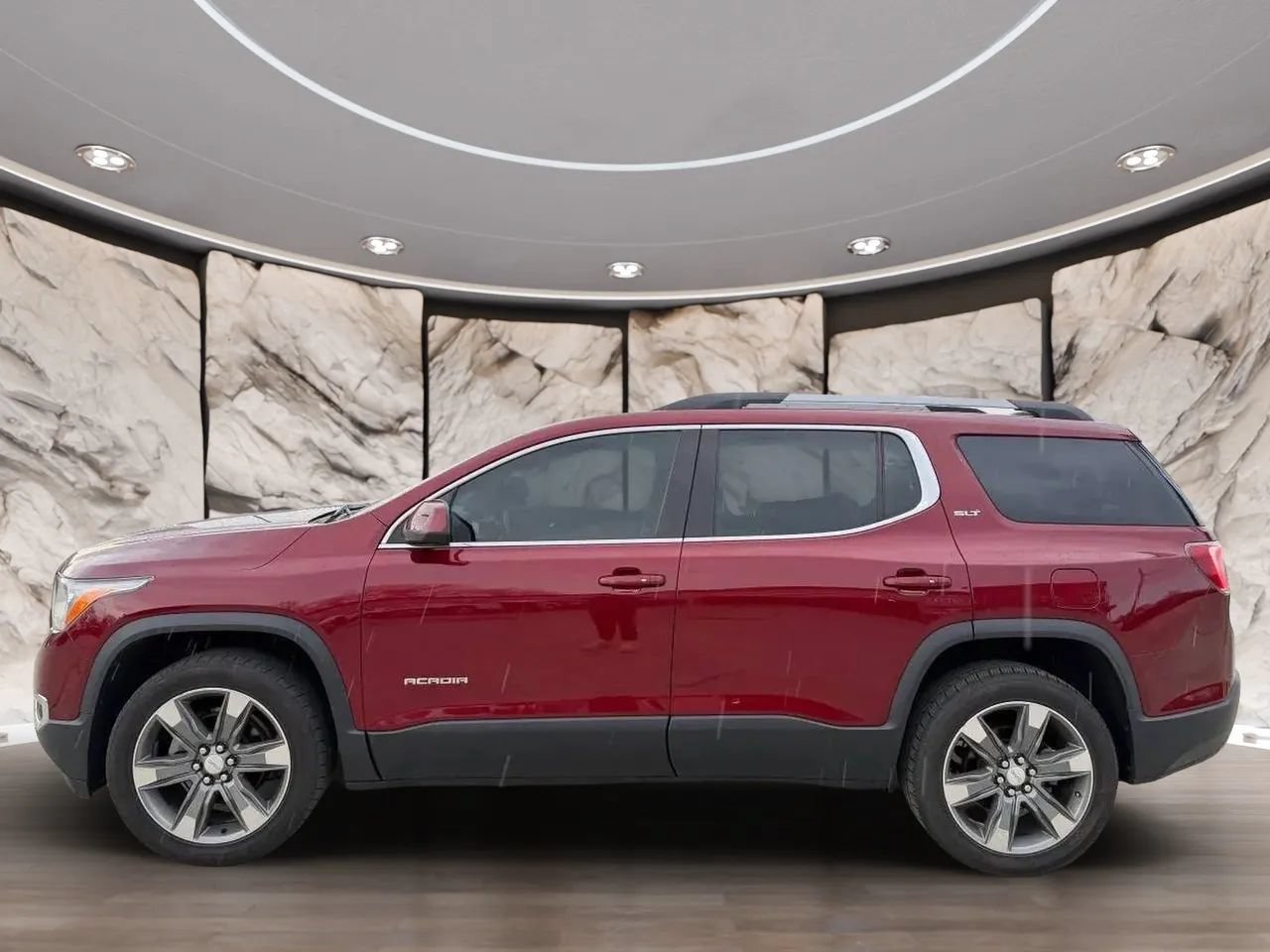Used 2018 GMC Acadia SLT w/ LPO, Black Accent Package AWD/4WD image 4