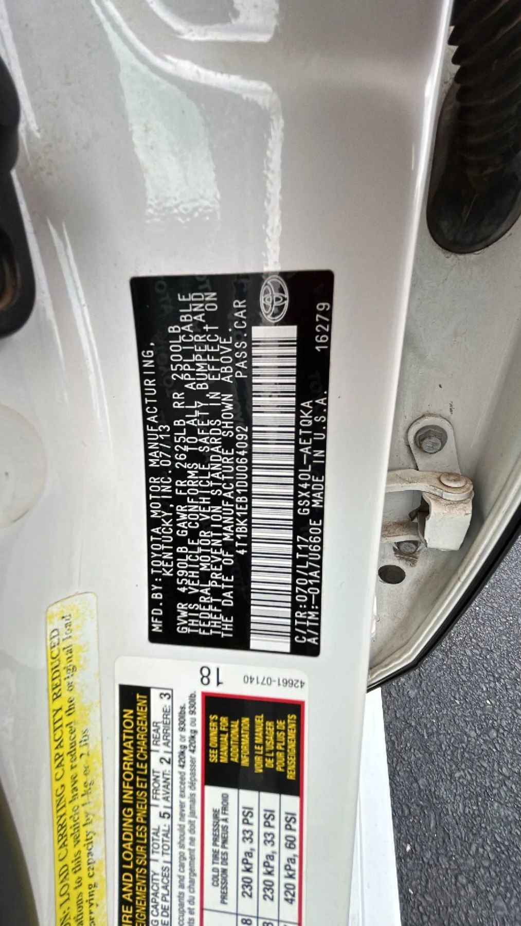 Used 2013 Toyota Avalon XLE Touring FWD image 22