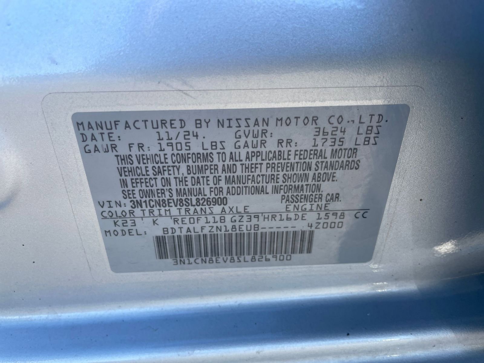 Used 2025 Nissan Versa SV image 23