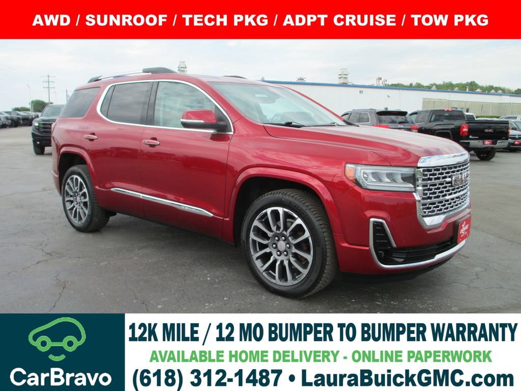 Used 2021 GMC Acadia Denali w/ Denali Technology Package