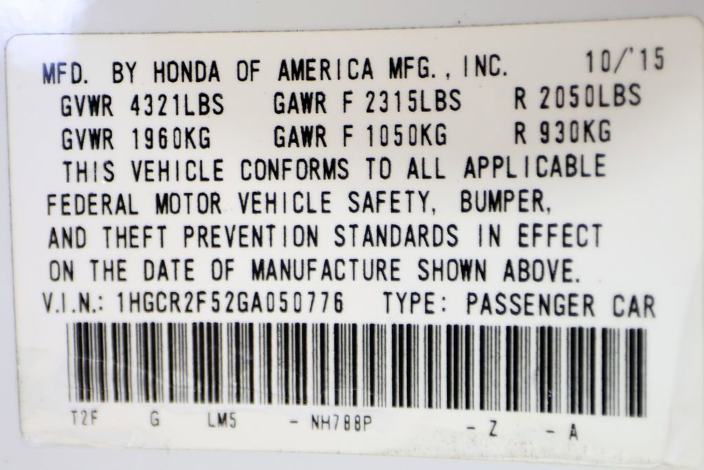 Used 2016 Honda Accord Sport image 41