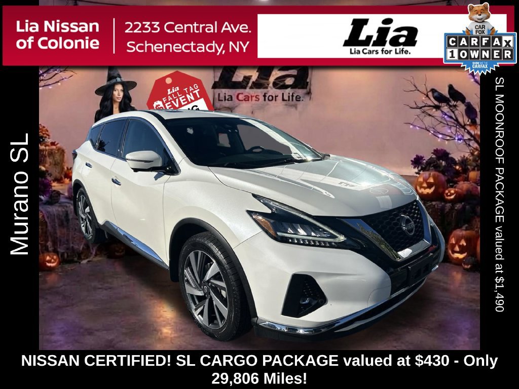 Certified 2023 Nissan Murano SL w/ SL Moonroof Package