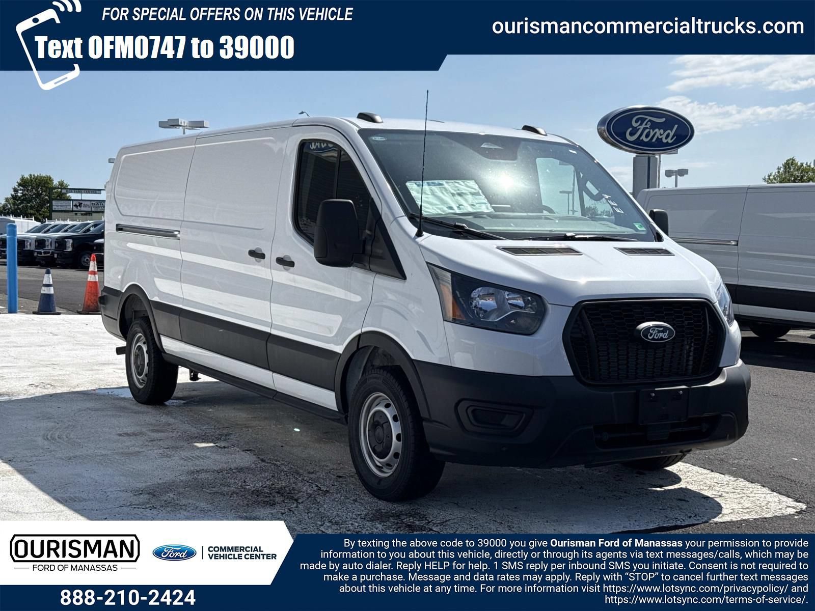 New 2026 Ford Transit 250 Low Roof w/ Load Area Protection Package RWD image 1