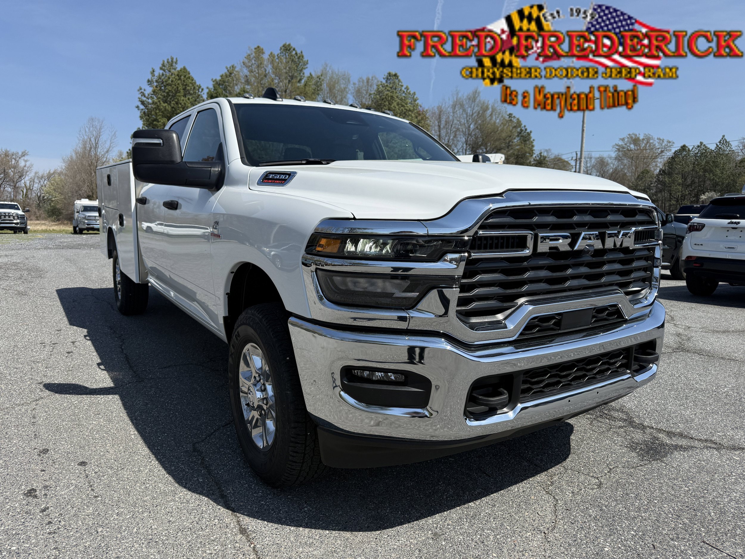 New 2026 RAM 3500 Tradesman w/ Chrome Appearance Group