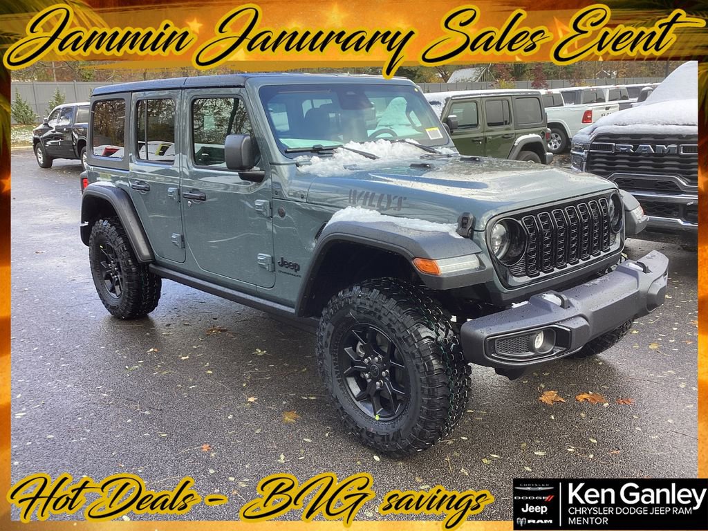 New 2026 Jeep Wrangler Willys