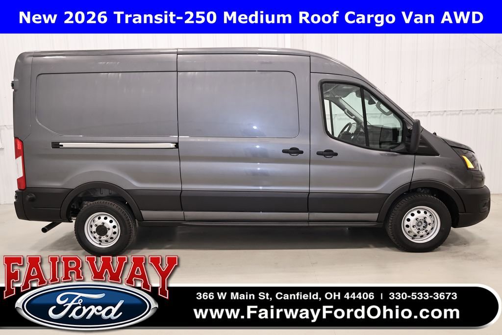 New 2026 Ford Transit 250 148 Medium Roof Extended AWD