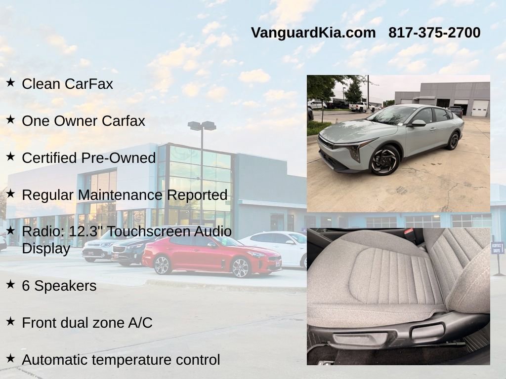 Certified 2025 Kia K4 EX FWD image 6
