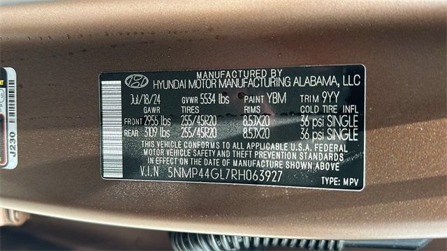 Used 2024 Hyundai Santa Fe Limited FWD image 33