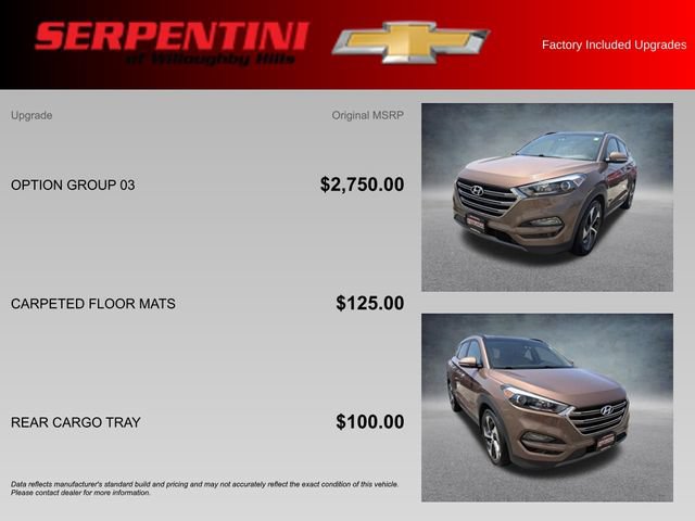 Used 2016 Hyundai Tucson Limited w/ Option Group 03 AWD/4WD image 4