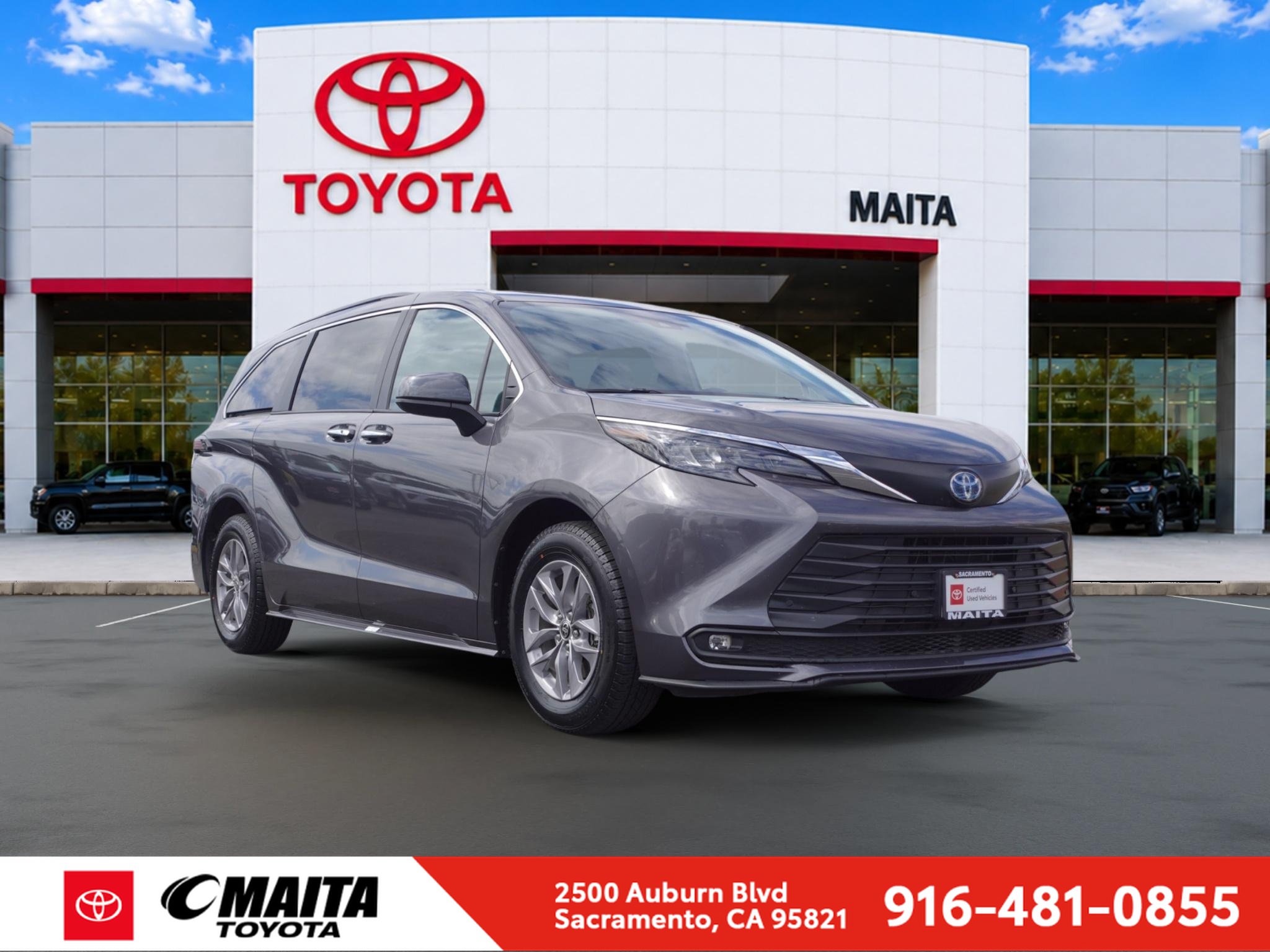 Certified 2025 Toyota Sienna XLE