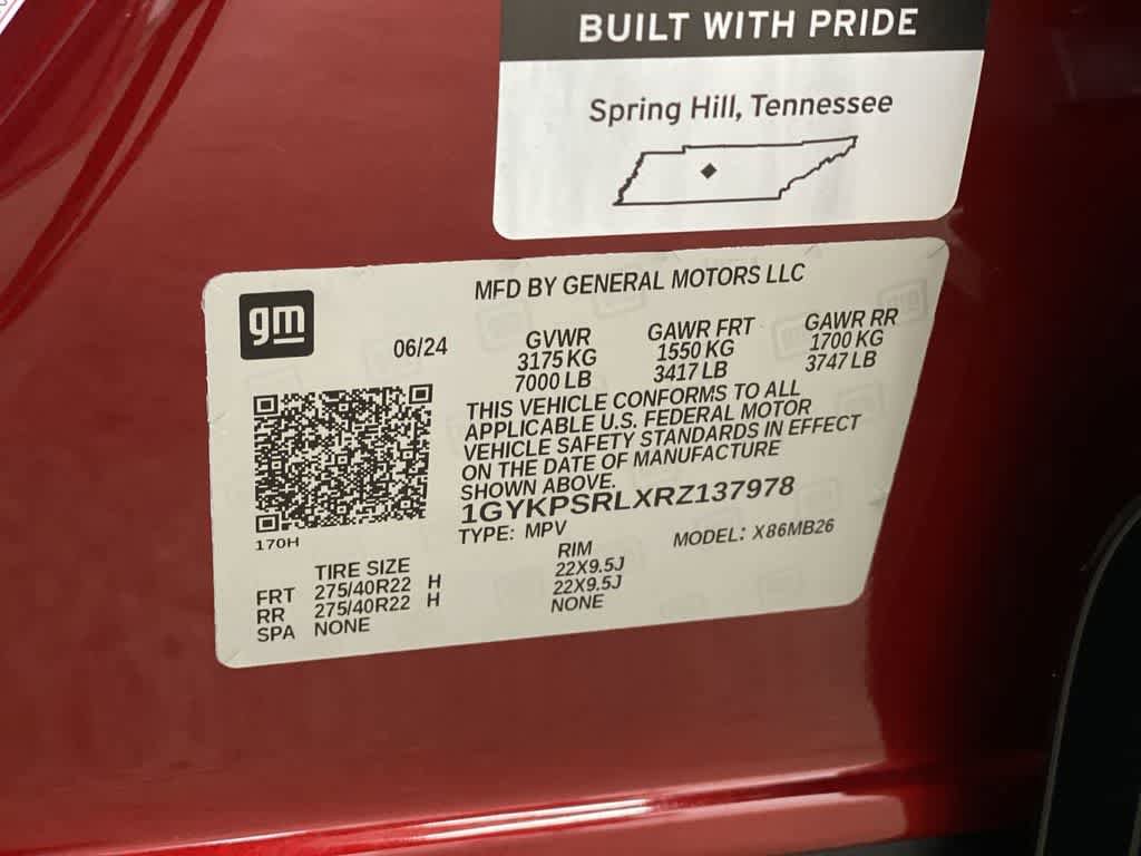 Certified 2024 Cadillac Lyriq Luxury w/ LPO, Floor Liner Package AWD/4WD image 31