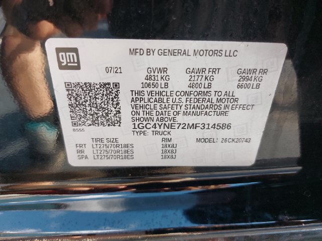 Used 2021 Chevrolet Silverado 2500 LT w/ Convenience Package AWD/4WD image 35