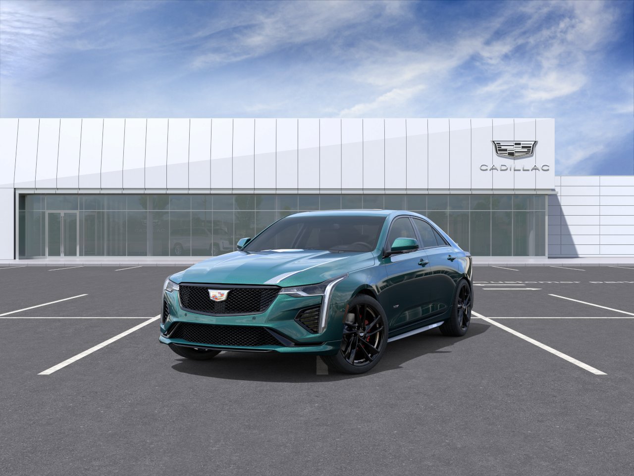 New 2026 Cadillac CT4 V w/ LPO, Bronce Accent Package RWD image 8