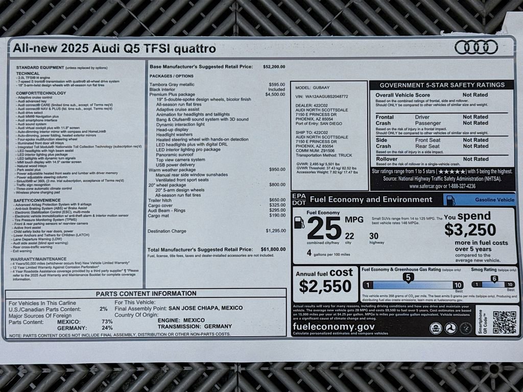 Used 2025 Audi Q5 Premium Plus image 10