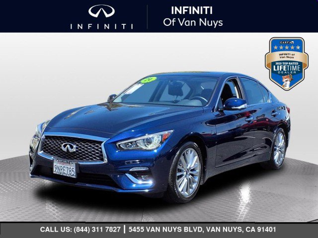 Certified 2024 INFINITI Q50 Luxe w/ Cargo Package