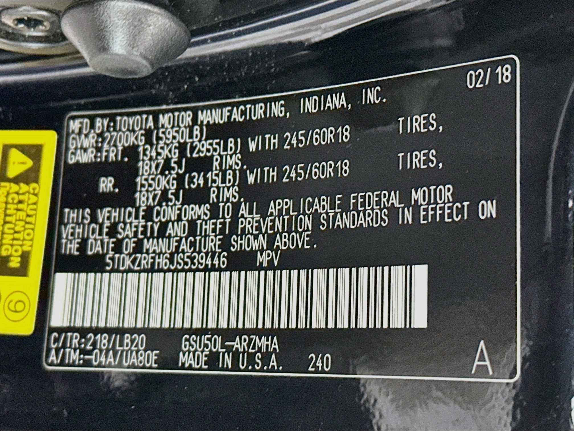 Used 2018 Toyota Highlander XLE FWD image 12