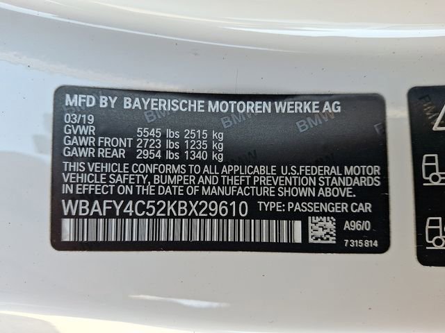 Used 2019 BMW M850i xDrive Convertible image 27