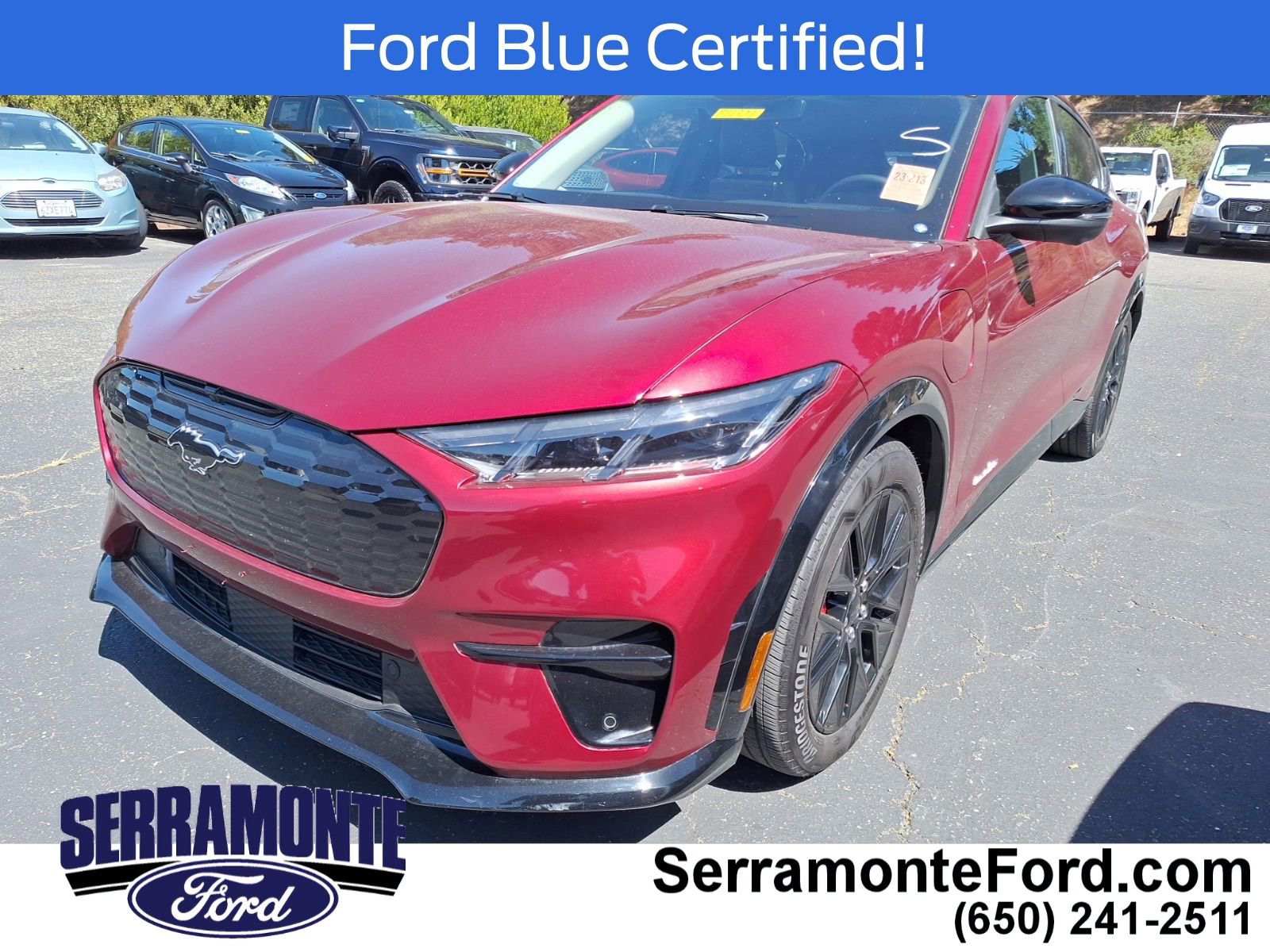 Certified 2025 Ford Mustang Mach-E Premium w/ Sport Appearance Package RWD image 3