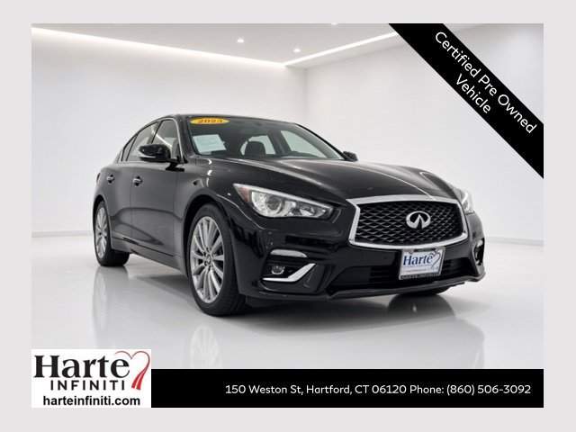 Certified 2023 INFINITI Q50 Luxe w/ Cargo Package AWD/4WD image 1