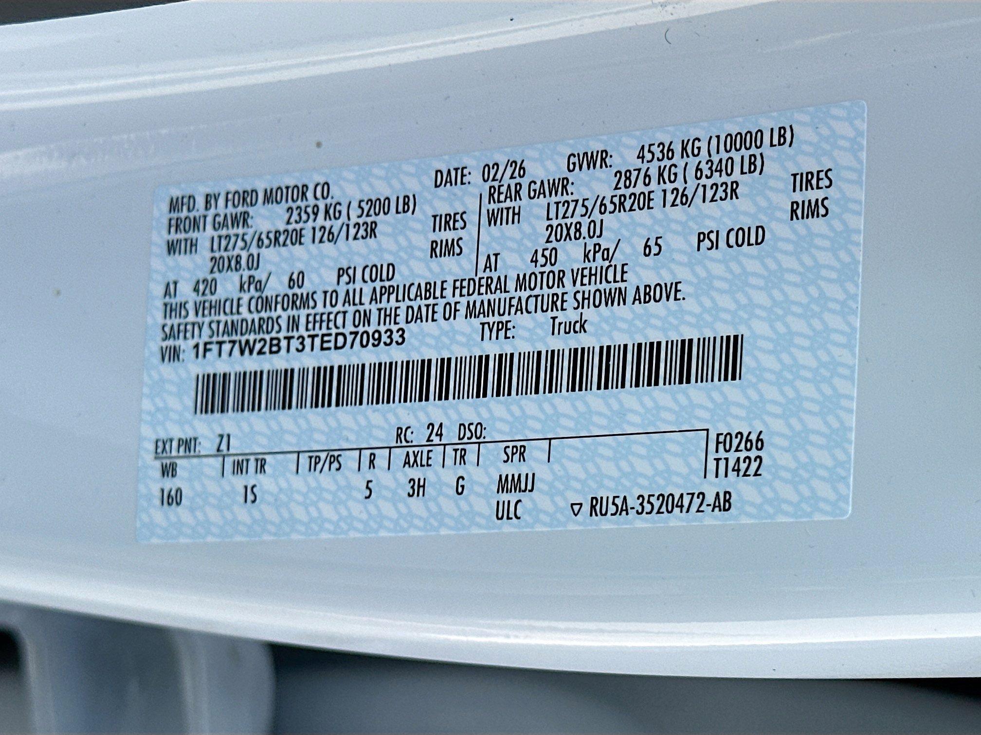 New 2026 Ford F250 XL w/ STX Appearance Package image 19