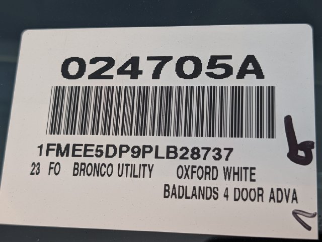 Used 2023 Ford Bronco Wildtrak AWD/4WD image 40