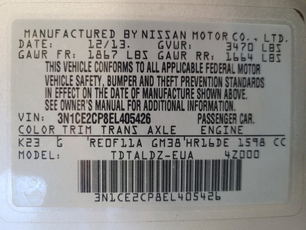 Used 2014 Nissan Versa Note SV FWD image 33